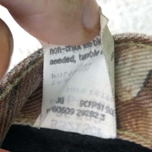 Vintage Wrangler Men's Flannel Lined Jeans Size 36x32 Camouflage Hunting Outdoor - Picture 9 of 16